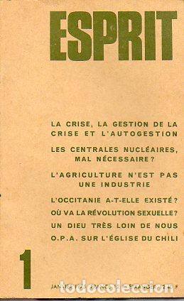 Libros: ESPRIT. 43e Ann&eacute;e. N&ordm; 442. - Foto 1