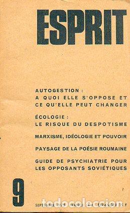 Libros: ESPRIT. 43e Ann&eacute;e. N&ordm; 449. - Foto 1