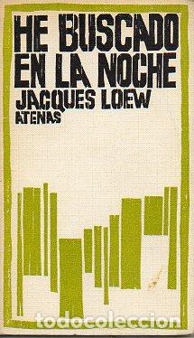 Libros: HE BUSCADO EN LA NOCHE. 4&ordf; ed. - Foto 1