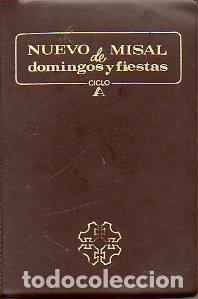 Libros: NUEVO MISAL DE DOMINGOS Y FIESTAS. CICLO A. - Foto 1