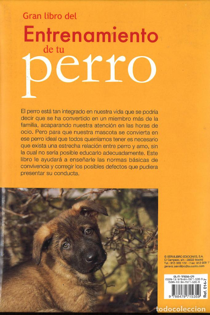 Libros: Gran libro del entrenamiento de tu perro. Servilibro - Foto 2