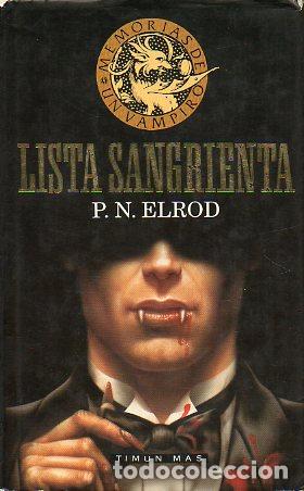 Libros: MEMORIAS DE UN VAMPIRO. 1. LISTA SANGRIENTA. - Foto 1