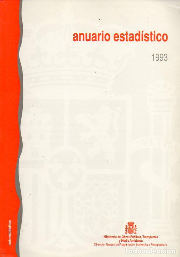 Libros: ANUARIO ESTAD&Iacute;STICO. 1993. - Foto 1