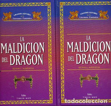 Libros: LA MALDICI&Oacute;N DEL DRAG&Oacute;N. 2 vols. - Foto 1