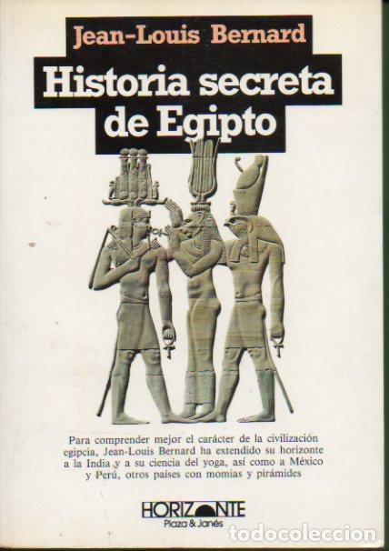 Libros: HISTORIA SECRETA DE EGIPTO. 1&ordf; edici&oacute;n espa&ntilde;ola. - Foto 1