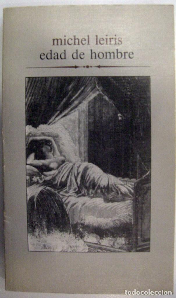 Libros: MICHEL LEIRIS - EDAD DE HOMBRE. LABOR, 1976. - Foto 1
