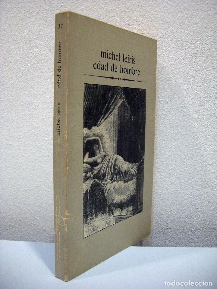 Libros: MICHEL LEIRIS - EDAD DE HOMBRE. LABOR, 1976. - Foto 2
