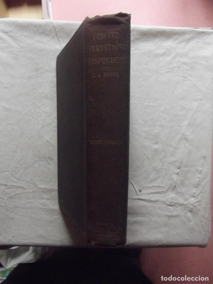 Libros: PRIBATE INTERNATIONAL JURISPRUDENCE