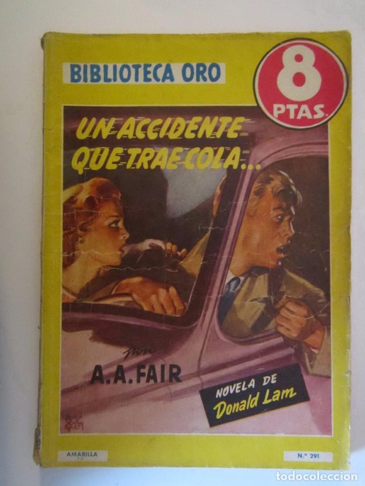 Libros: LIBRO BIBLIOTECA DE ORO UN ACCIDENTE QUE TRAE COLA 1952 - Foto 1