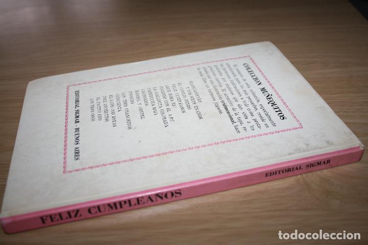 Libros: feliz cumplea&ntilde;os colecci&oacute;n mu&ntilde;equitos - editorial sigmar - muy dif&iacute;cil - Foto 3