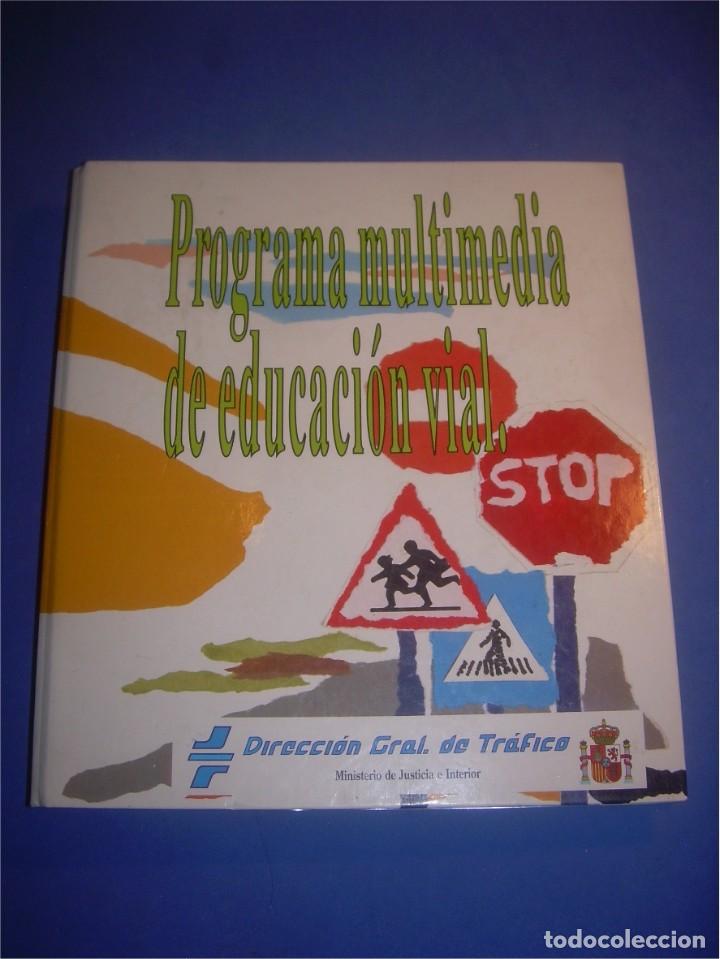 Libros: PROGRAMA MULTIMEDIA DE EDUCACI&Oacute;N VIAL. DGT DIRECCI&Oacute;N GENERAL TR&Aacute;FICO 1991. LIBRO, 80 DIAPOSITIVAS - Foto 1
