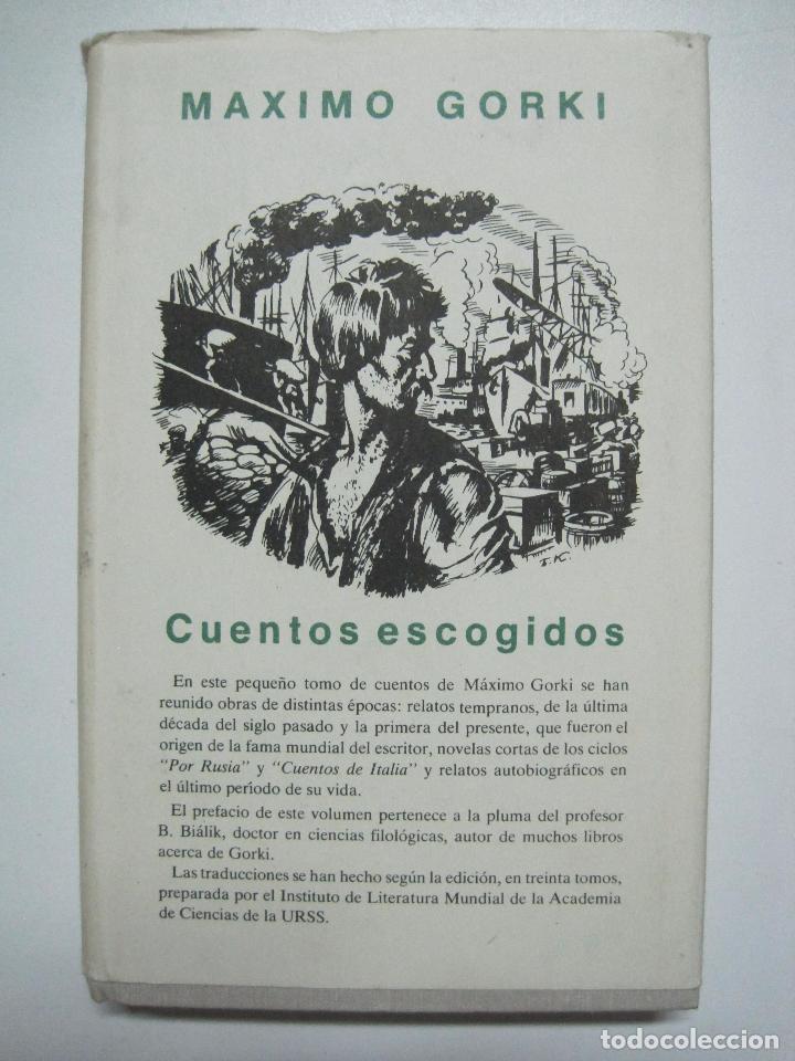 Libros: Cuentos escogidos / Maximo Gorki - Foto 1