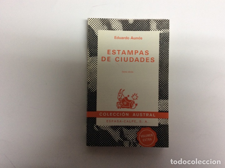Libros: ESTAMPAS DE CIUDADES / EDUARDO AUNOS -COLECCION AUSTRAL - Foto 1