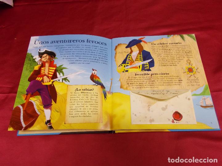 Libros: LOS PIRATAS. LA INCREIBLE ENCICLOPEDIA.  LAROUSSE. 2009. - Foto 2