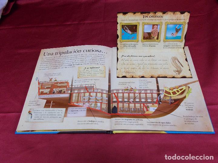 Libros: LOS PIRATAS. LA INCREIBLE ENCICLOPEDIA.  LAROUSSE. 2009. - Foto 3