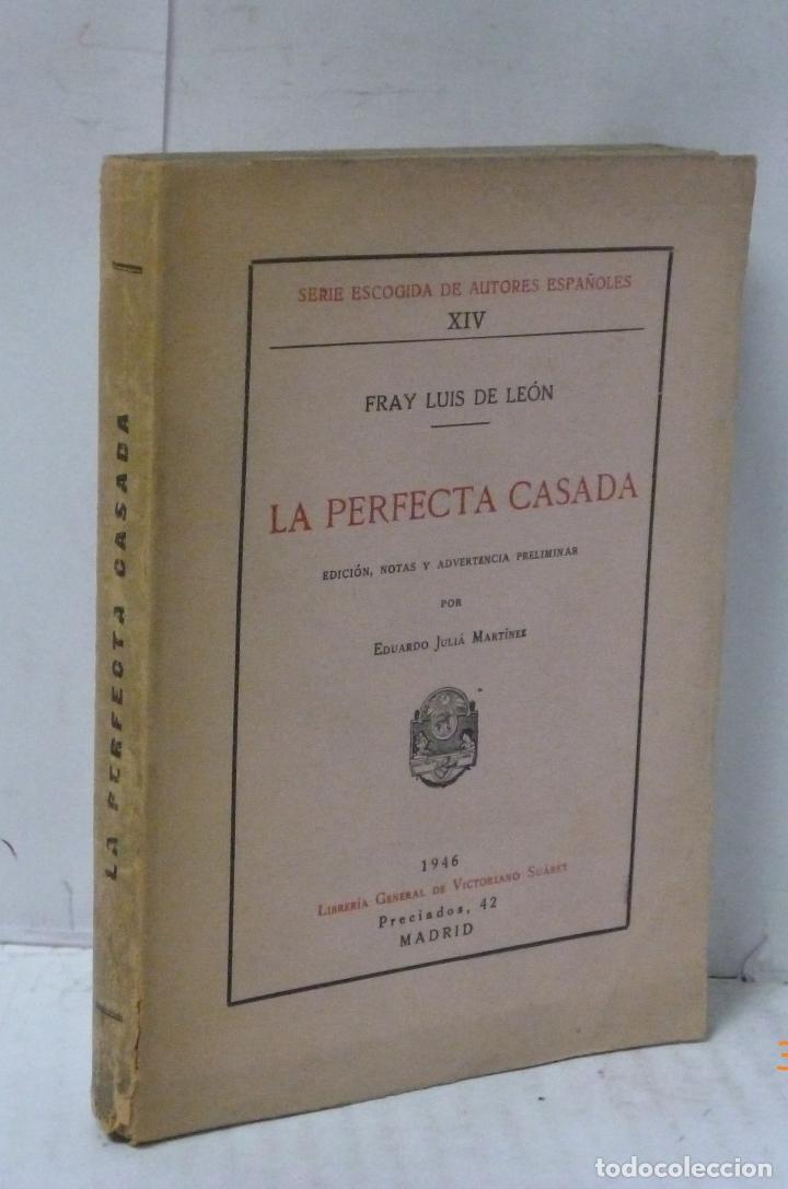Libros: LA PERFECTA CASADA - Fray Luis de Leon - Foto 1
