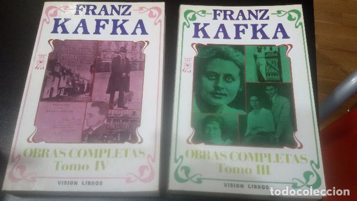 Libros: Frank Kafka. Obras completas. Tomos III y IV - Foto 1