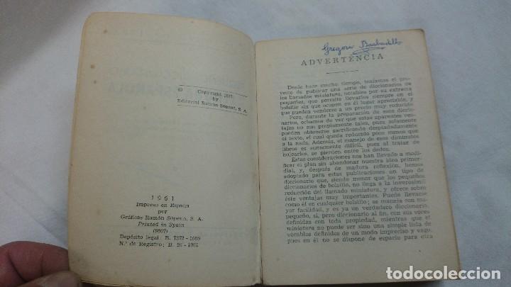 Libros: DICCIONARIO DE LA LENGUA ESPA&Ntilde;OLA SOPENA - Foto 4