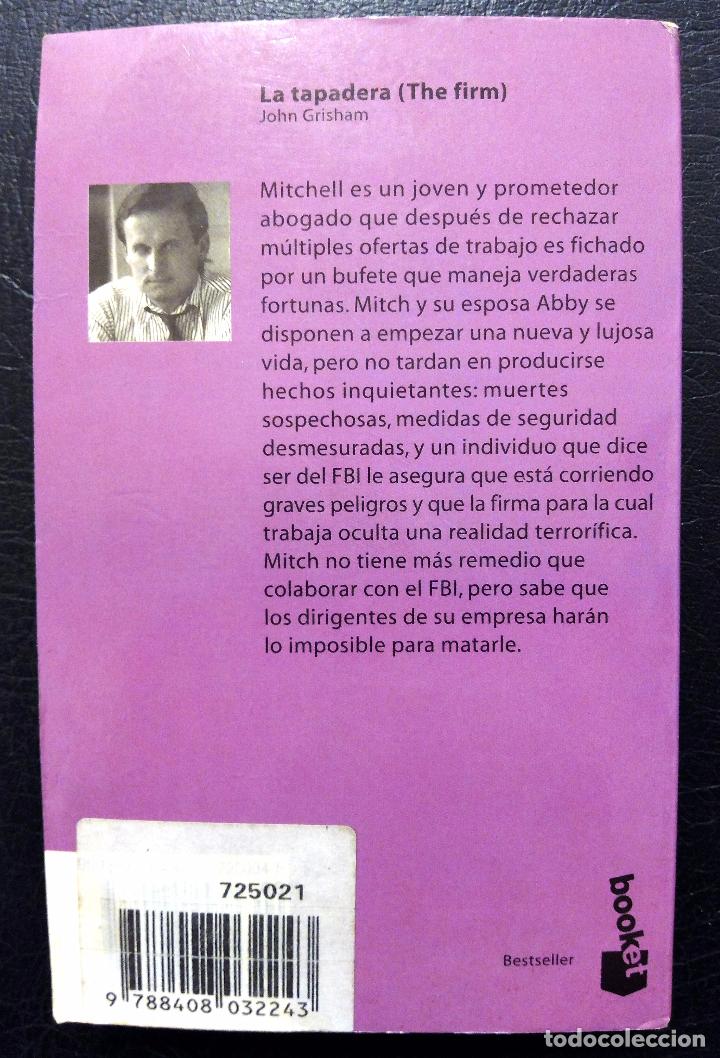 Libros: LA TAPADERA - JOHN GRISHAM - 1997. - Foto 2
