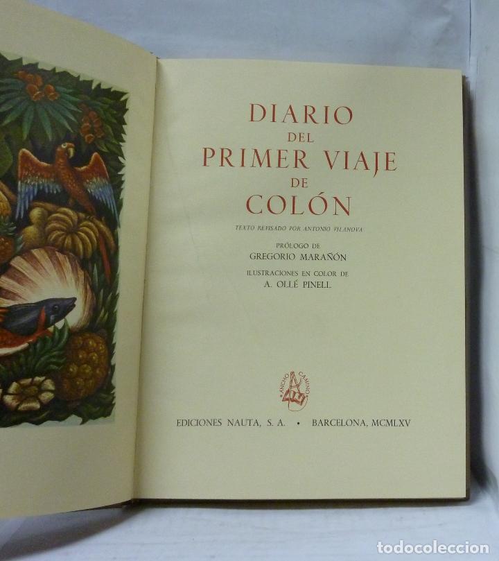Libros: DIARIO DEL PRIMER VIAJE DE COLON - Foto 2