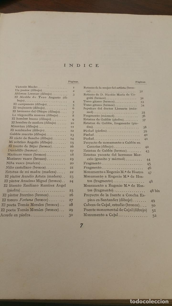 Libros: Monograf&iacute;a de Victorio Macho - Foto 2