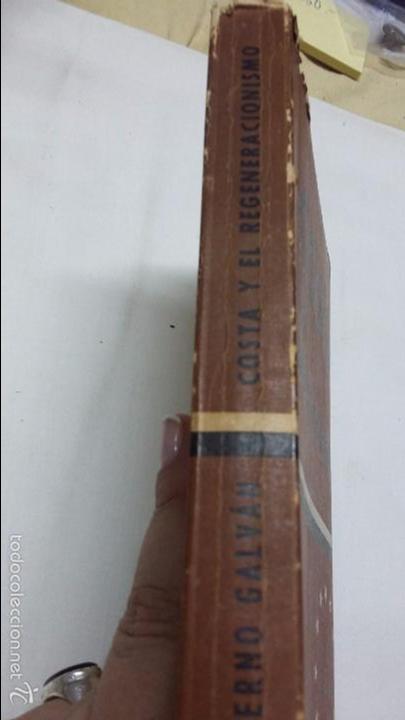 Libros: COSTA Y REGENERACIONISMO. E. TIERNO GALVAN - Foto 2