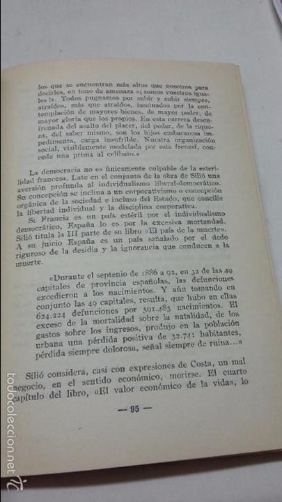 Libros: COSTA Y REGENERACIONISMO. E. TIERNO GALVAN - Foto 3