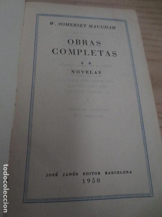Libros: obras completas  novelas   tomo 2.   somerset maugham - Foto 1