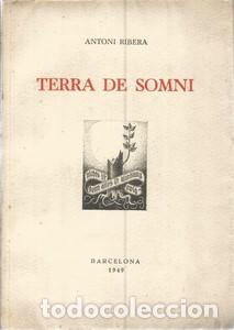 Libros: Terra de somni - RIBERA, ANTONI - Foto 1