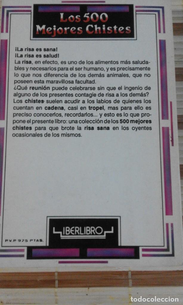 Libros: Los 500 mejores chistes - Sergio Salinas - Foto 2