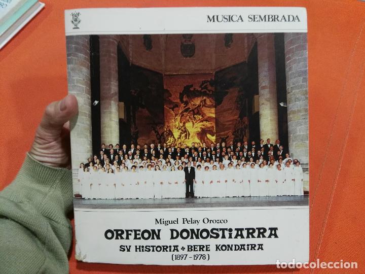 Libros: Libro HISTORIA DEL ORFEON DONOSTIARRA - Foto 1