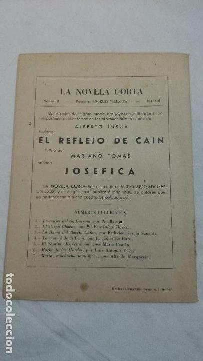 Libros: LA NOVELA CORTA, LA SORTIJA DEL AGUA MARINA - Foto 2