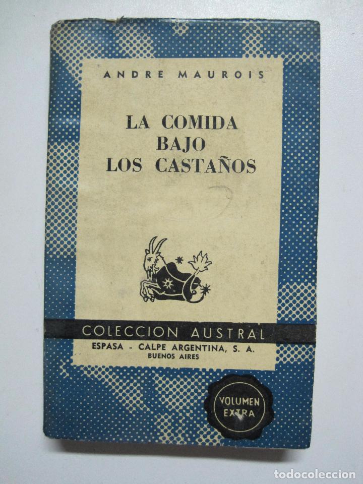 Libros: La comida bajo los casta&ntilde;os / Andre Maurois - Foto 1