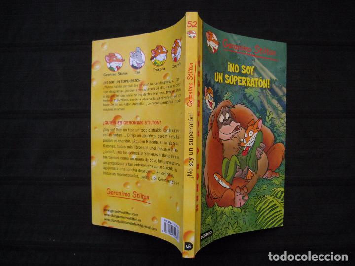 Libros: GERONIMO STILTON - &iexcl; NO SOY UN SUPERRATON ! - EDITORIAL PLANETA. - Foto 3
