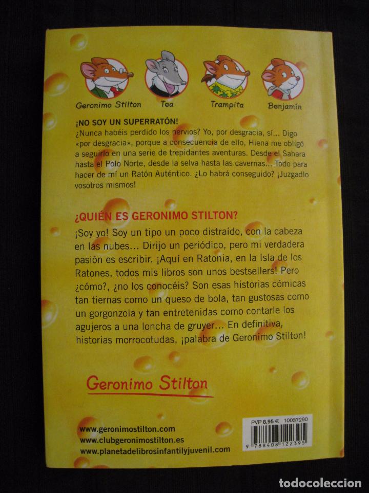 Libros: GERONIMO STILTON - &iexcl; NO SOY UN SUPERRATON ! - EDITORIAL PLANETA. - Foto 7