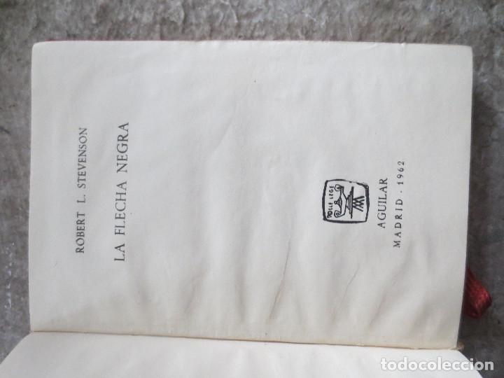 Libros: la flecha negra aguilar madrid 1962 - Foto 2
