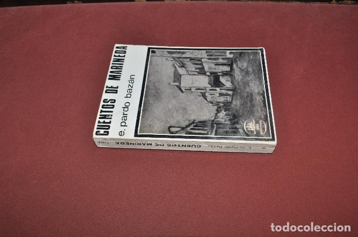 Libros: cuentos de marineda - pardo baz&aacute;n - 1&ordf; edici&oacute;n 1968 - CNB - Foto 2