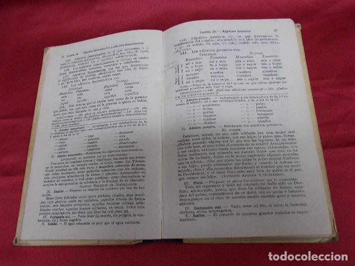 Libros: LECCIONES DE LENGUA ESPA&Ntilde;OLA. SEGUNDO GRADO. EDICIONES BRU&Ntilde;O. - Foto 4