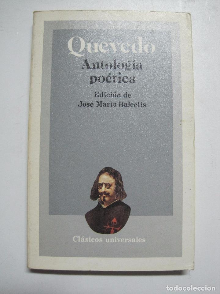 Libros: Antolog&iacute;a po&eacute;tica / Quevedo, Francisco de - Foto 1