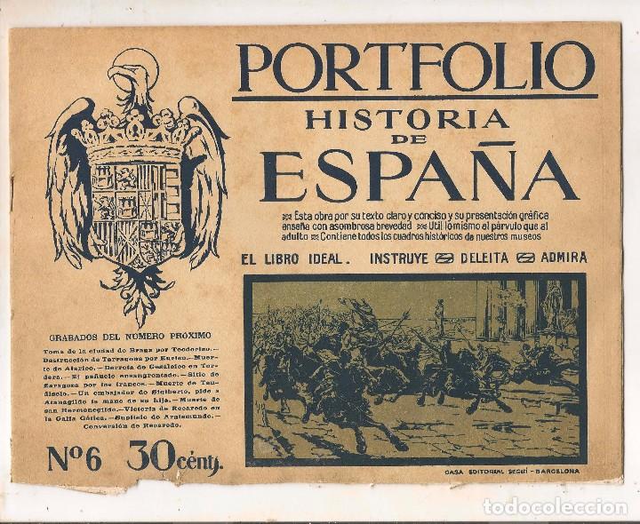 Libros: PORTFOLIO. HISTORIA DE ESPA&Ntilde;A. N&ordm; 6. (ST/C13) - Foto 1