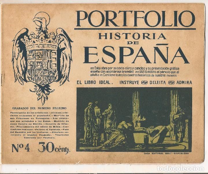 Libros: PORTFOLIO. HISTORIA DE ESPA&Ntilde;A. N&ordm; 4. (ST/C13) - Foto 1