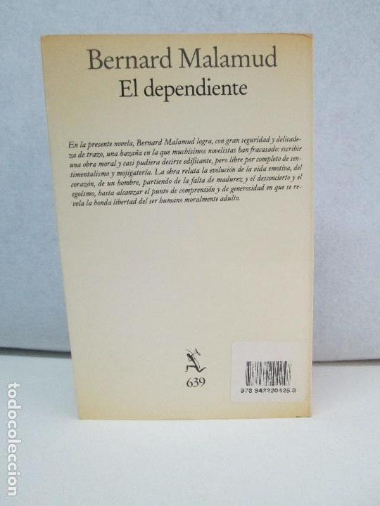 Libros: BERNARD MALAMUD. EL DEPENDIENTE. VER FOTOS - Foto 16