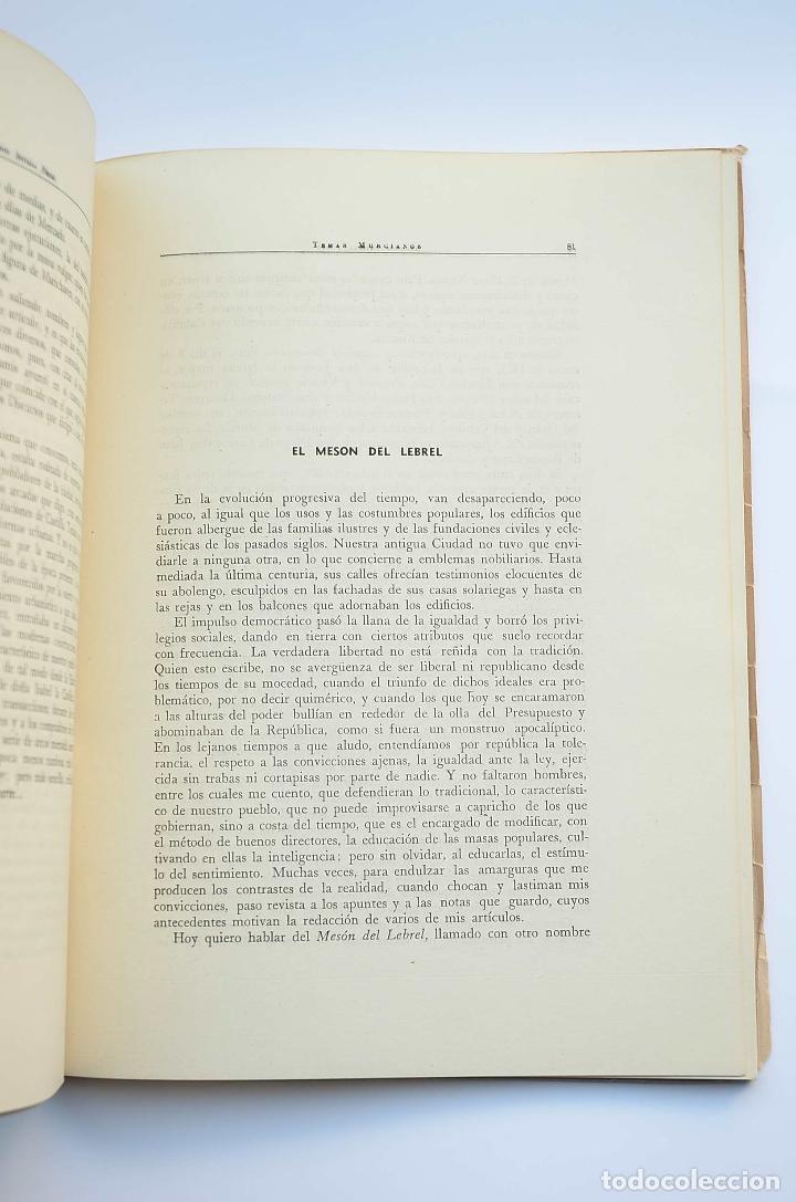 Libros: Temas murcianos - SEVILLA P&Eacute;REZ, Alberto - Foto 5