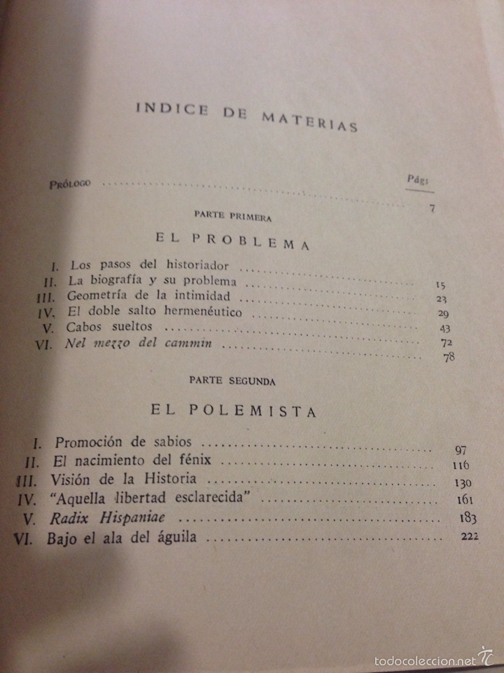 Libros: Libro Men&eacute;ndez Pelayo. Pedro Lain Entralgo. - Foto 3