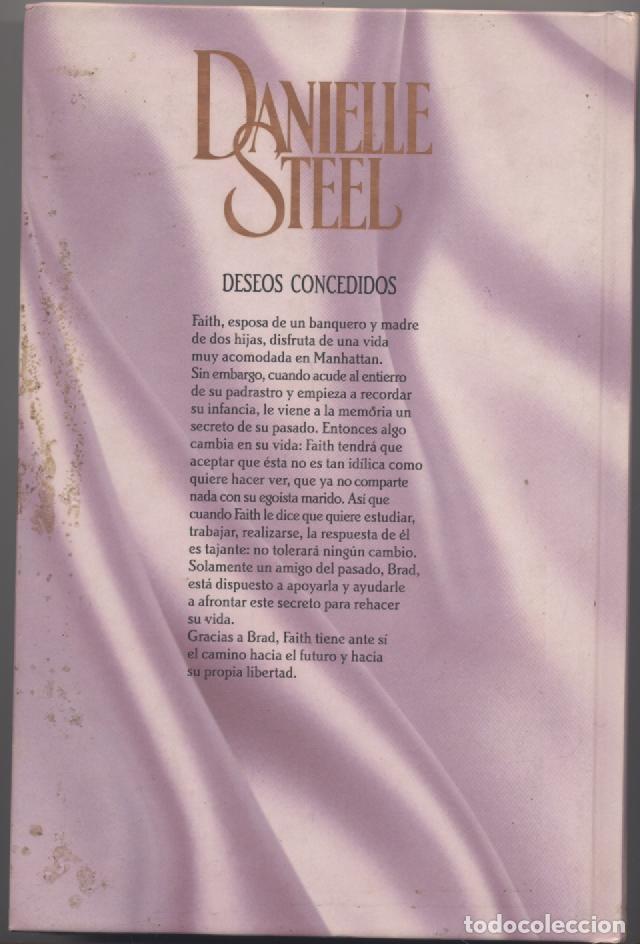 Libros: DESEOS CONCEDIDOS- DANIELLE STEEL - Foto 2