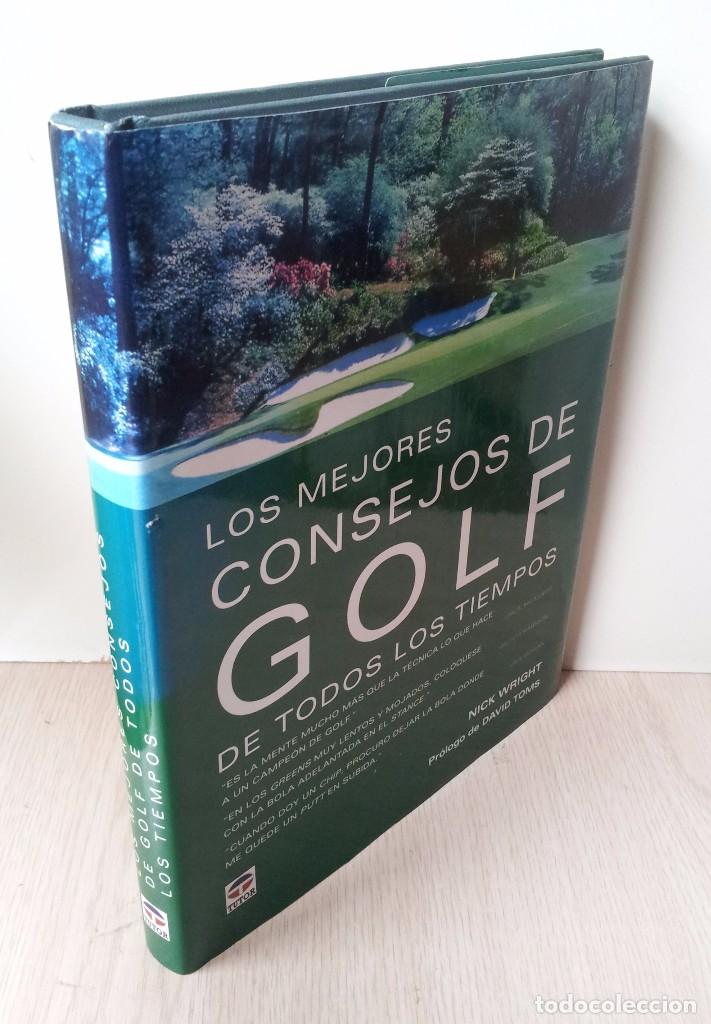 Libros: NICK WRIGHT - LOS MEJORES CONSEJOS DE GOLF DE TODOS LOS TIEMPOS - EDICIONES TUTOR 2004 - Foto 1