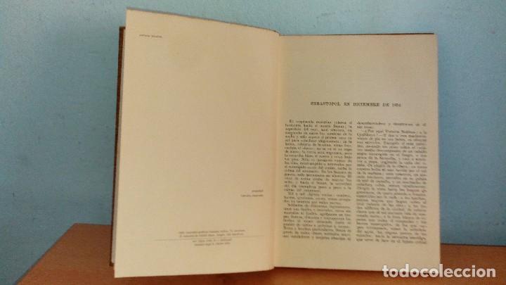 Libros: SEBASTOPOL - LE&Oacute;N TOLSTOI - EDICIONES RODEGAR / A&Ntilde;O 1968 / ESTADO ACEPTABLE - Foto 2