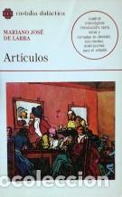 Libros: ARTICULOS - MARIANO JOSE DE LARRA - Foto 1