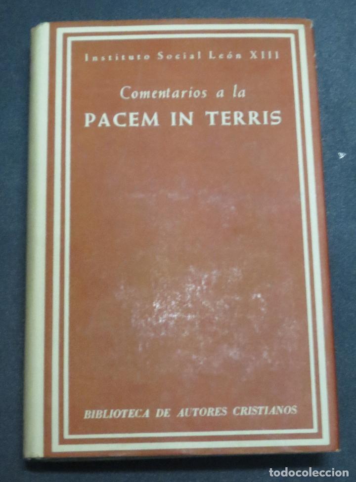 Libros: Comentarios a la Pacem in Terris - VV.AA. - Foto 1