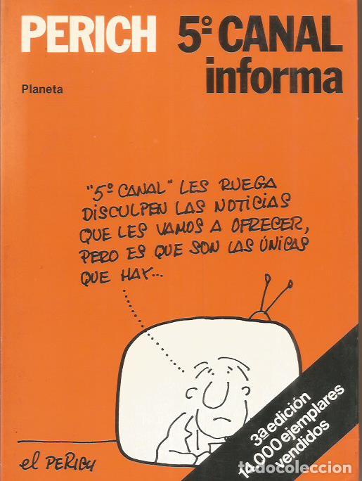 Libros: 5&ordm; CANAL INFORMA - Perich - Foto 1